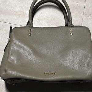 Nine West Sage Green Satchel